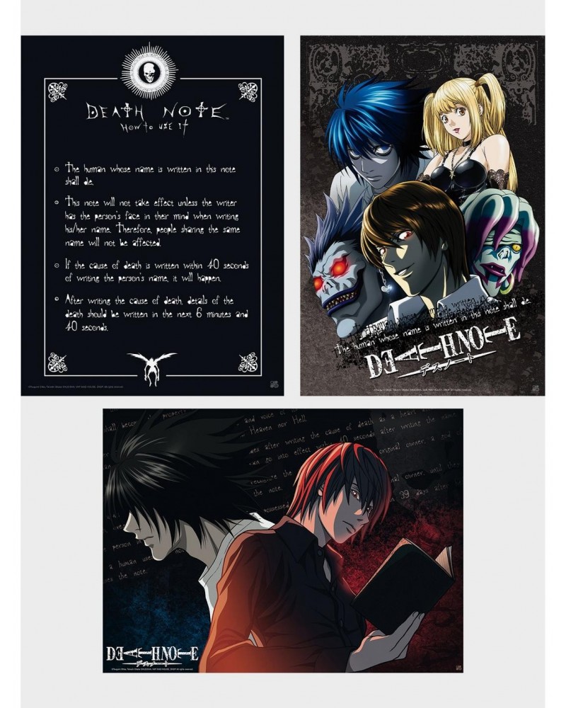 Death Note Poster Pack $7.96 Merchandises