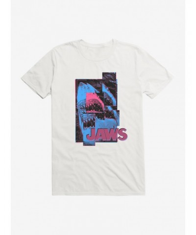 Jaws Danger Scatter Art T-Shirt $7.46 T-Shirts