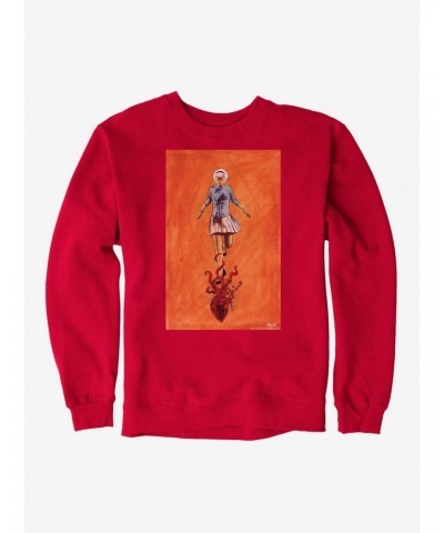 Archie Comics Chilling Adventures of Sabrina Heart Tentacles Sweatshirt $18.45 Sweatshirts