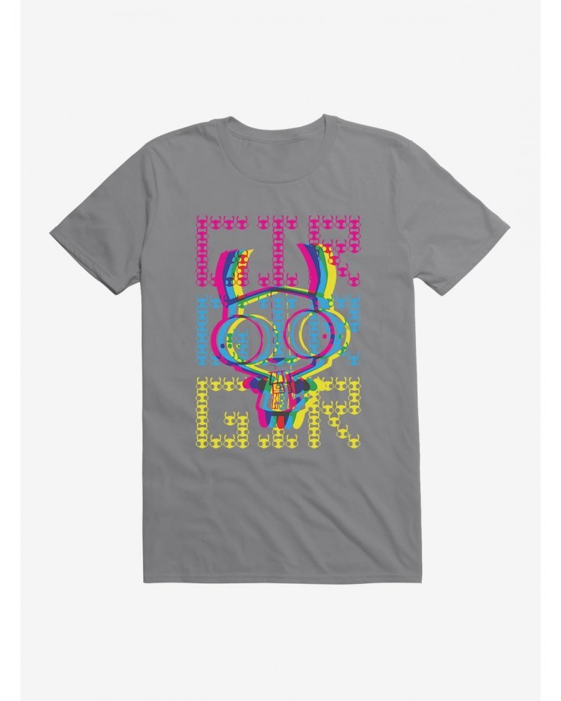 Invader Zim Gir Neon Stack T-Shirt $9.56 T-Shirts