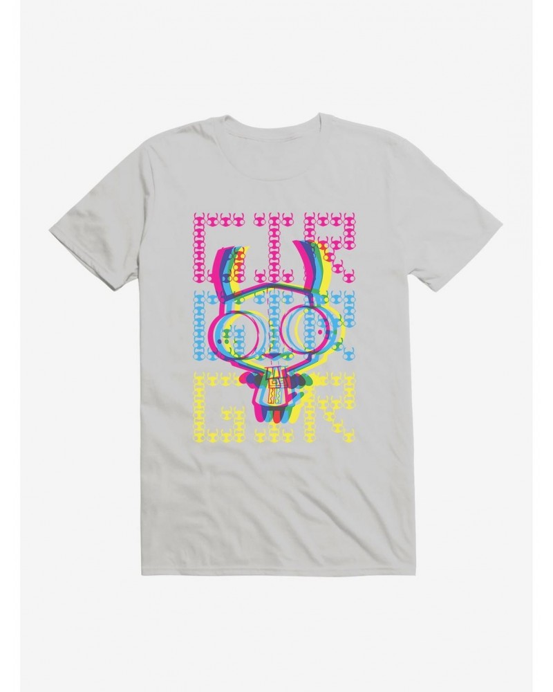 Invader Zim Gir Neon Stack T-Shirt $9.56 T-Shirts