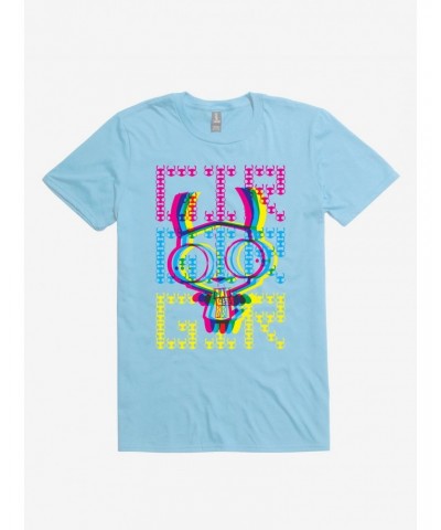 Invader Zim Gir Neon Stack T-Shirt $9.56 T-Shirts