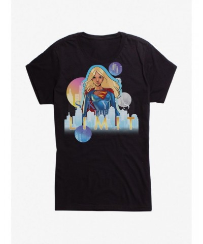 DC Comics Supergirl Sky's The Limit Girls T-Shirt $8.37 T-Shirts