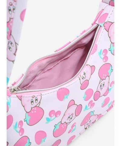 Kirby Pink Fruit Baguette Bag $17.10 Bags