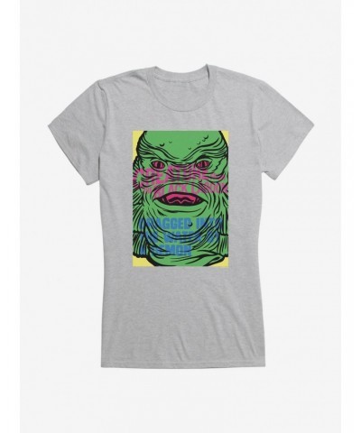 Creature From The Black Lagoon Dragged By A Demon Girls T-Shirt $11.45 T-Shirts