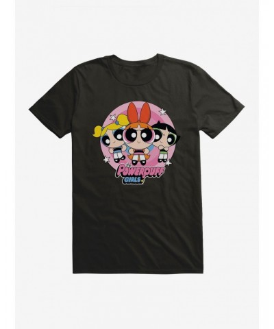 Powerpuff Girls Heroine Stance T-Shirt $8.41 T-Shirts