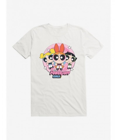 Powerpuff Girls Heroine Stance T-Shirt $8.41 T-Shirts