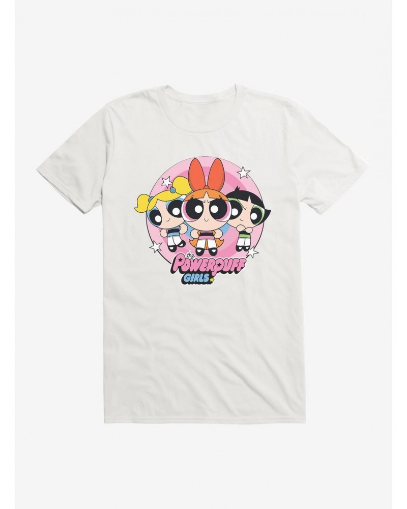 Powerpuff Girls Heroine Stance T-Shirt $8.41 T-Shirts