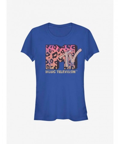 MTV Leopard Print MTV Girls T-Shirt $8.37 T-Shirts