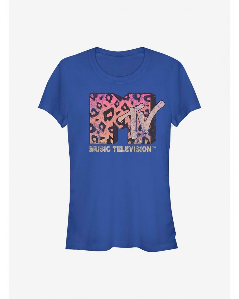 MTV Leopard Print MTV Girls T-Shirt $8.37 T-Shirts
