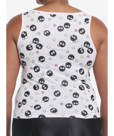 Her Universe Studio Ghibli Spirited Away Soot Sprite Girls Tank Top Plus Size $9.64 Tops