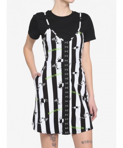 Beetlejuice Twofer Stripe Dress $10.87 Dresses