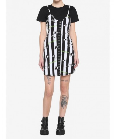 Beetlejuice Twofer Stripe Dress $10.87 Dresses