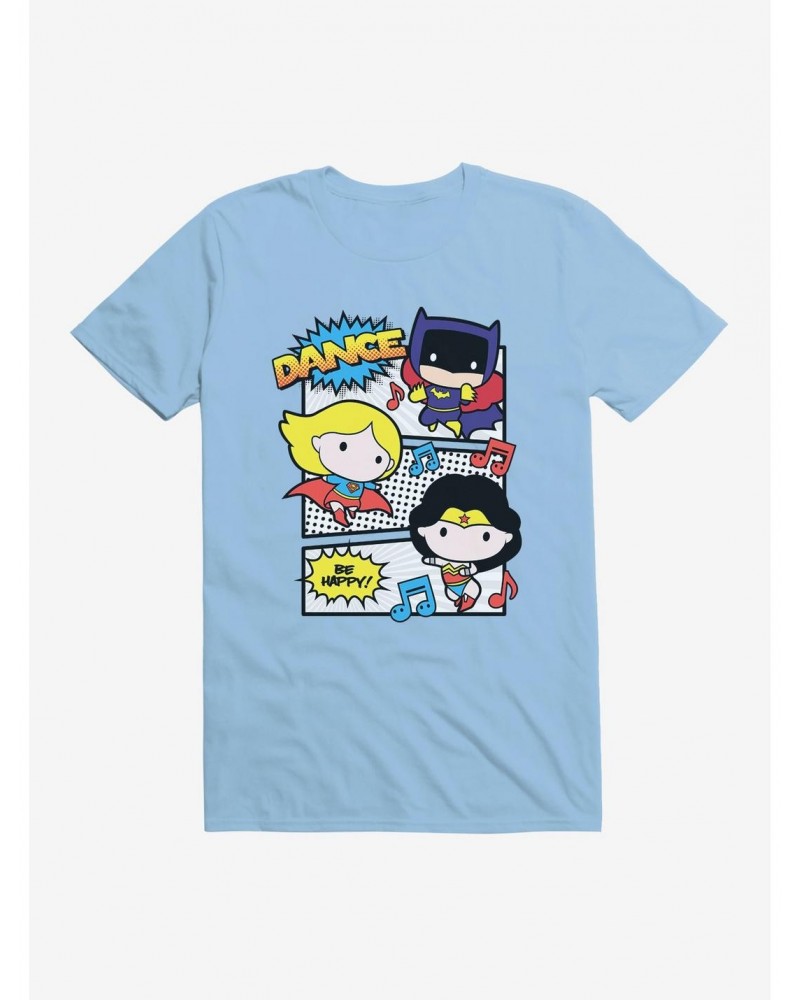 DC Comics Chibi Happy Dance Party T-Shirt $7.46 T-Shirts