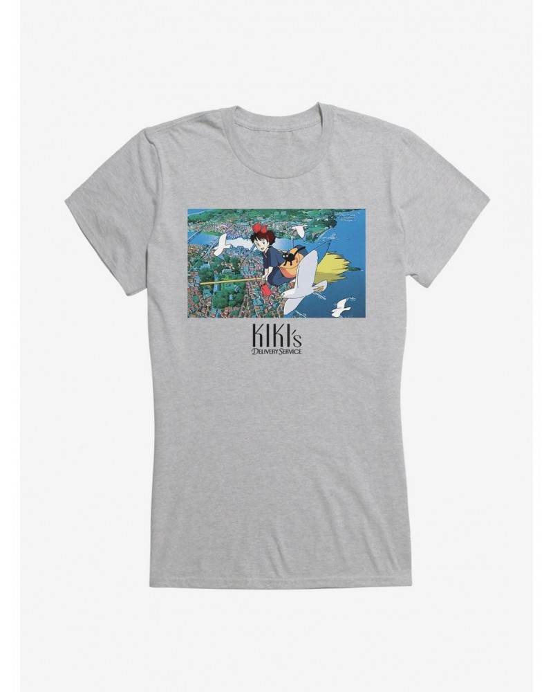 Studio Ghibli Kiki's Delivery Service Broomstick Girls T-Shirt $9.16 T-Shirts