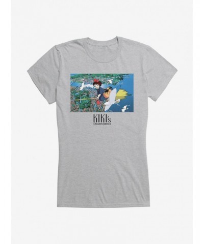 Studio Ghibli Kiki's Delivery Service Broomstick Girls T-Shirt $9.16 T-Shirts