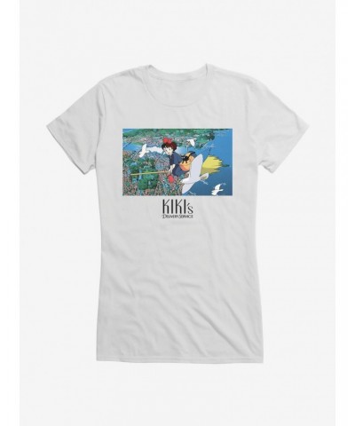 Studio Ghibli Kiki's Delivery Service Broomstick Girls T-Shirt $9.16 T-Shirts