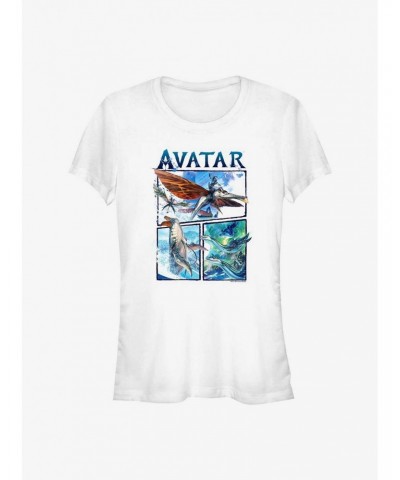 Avatar: The Way of Water Air and Sea Girls T-Shirt $11.21 T-Shirts