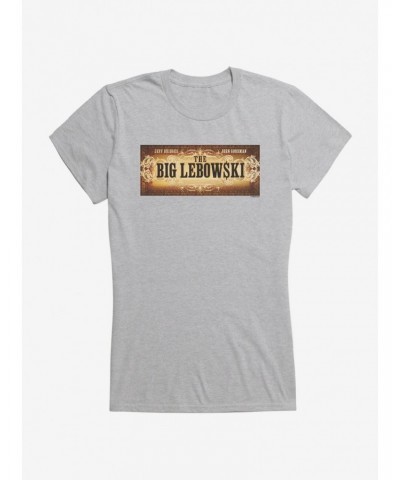 The Big Lebowski Logo Credits Girls T-Shirt $7.37 T-Shirts