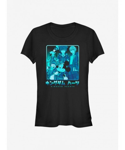 Disney Kingdom Hearts Keyblade Crew Girls T-Shirt $9.36 T-Shirts