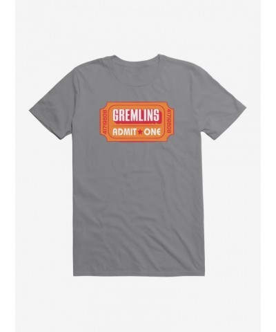 Gremlins Movie Ticket Admit One T-Shirt $7.84 T-Shirts