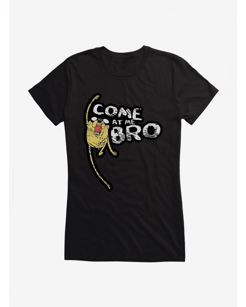 Adventure Time Come At Me Bro Girls T-Shirt $9.96 T-Shirts