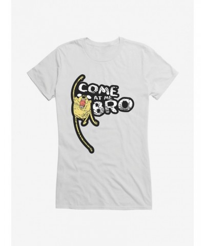 Adventure Time Come At Me Bro Girls T-Shirt $9.96 T-Shirts