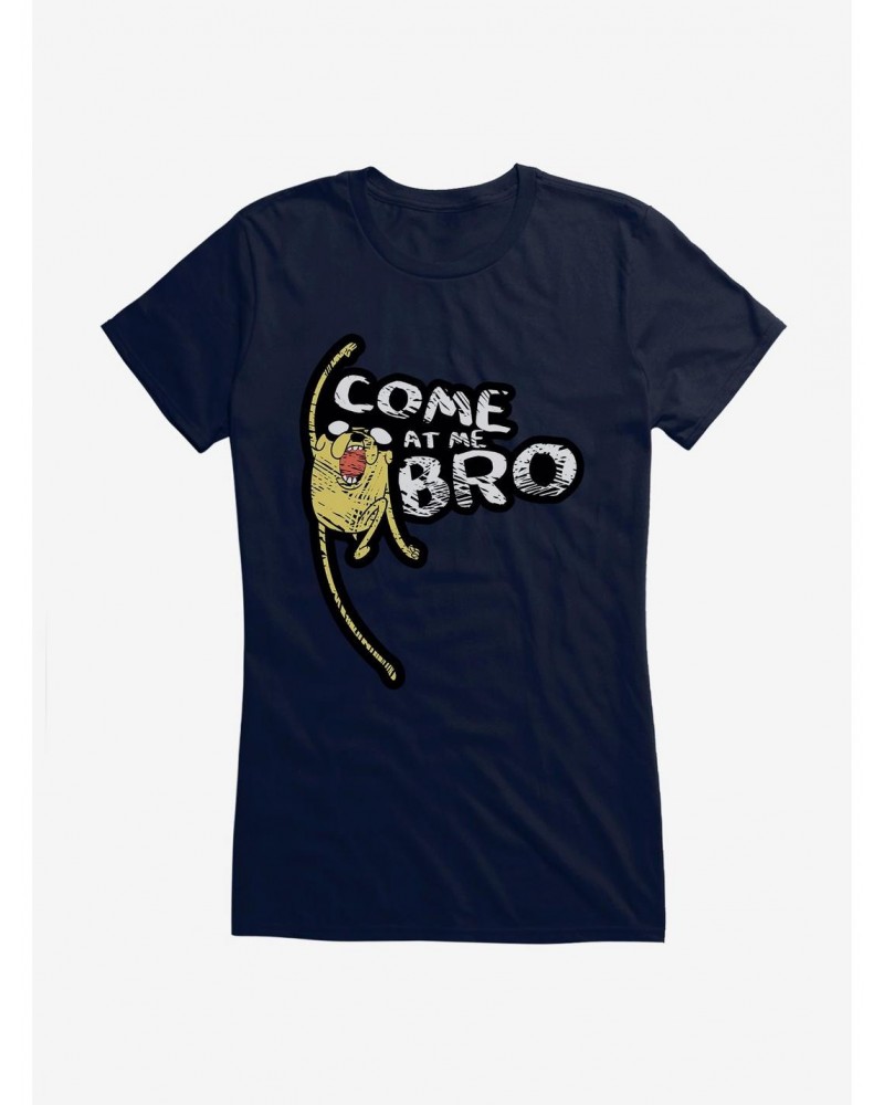 Adventure Time Come At Me Bro Girls T-Shirt $9.96 T-Shirts