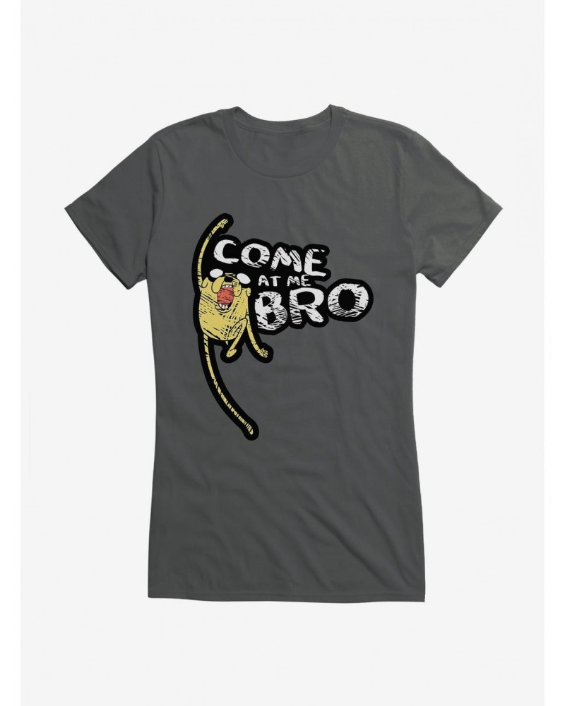 Adventure Time Come At Me Bro Girls T-Shirt $9.96 T-Shirts