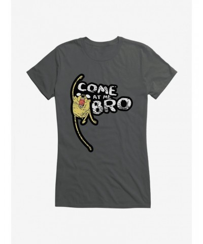 Adventure Time Come At Me Bro Girls T-Shirt $9.96 T-Shirts