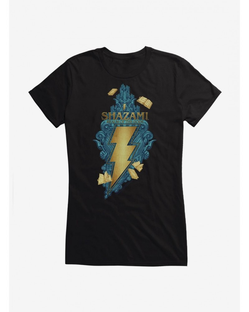 DC Comics Shazam!: Fury Of The Gods Realm Girls T-Shirt $6.77 T-Shirts