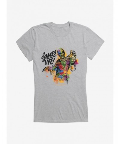 Universal Monsters The Mummy It Comes To Life Girls T-Shirt $6.97 T-Shirts