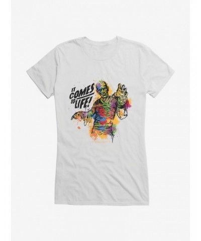 Universal Monsters The Mummy It Comes To Life Girls T-Shirt $6.97 T-Shirts