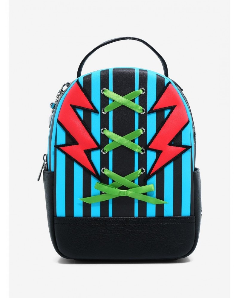 Monster High Frankie Stein Lightning Stripe Mini Backpack $9.28 Backpacks