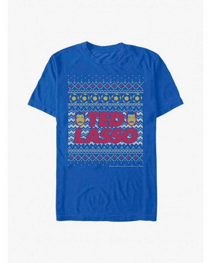 Ted Lasso Ugly Sweater T-Shirt $7.30 T-Shirts