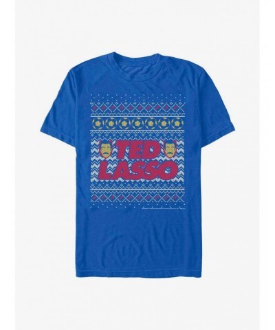 Ted Lasso Ugly Sweater T-Shirt $7.30 T-Shirts