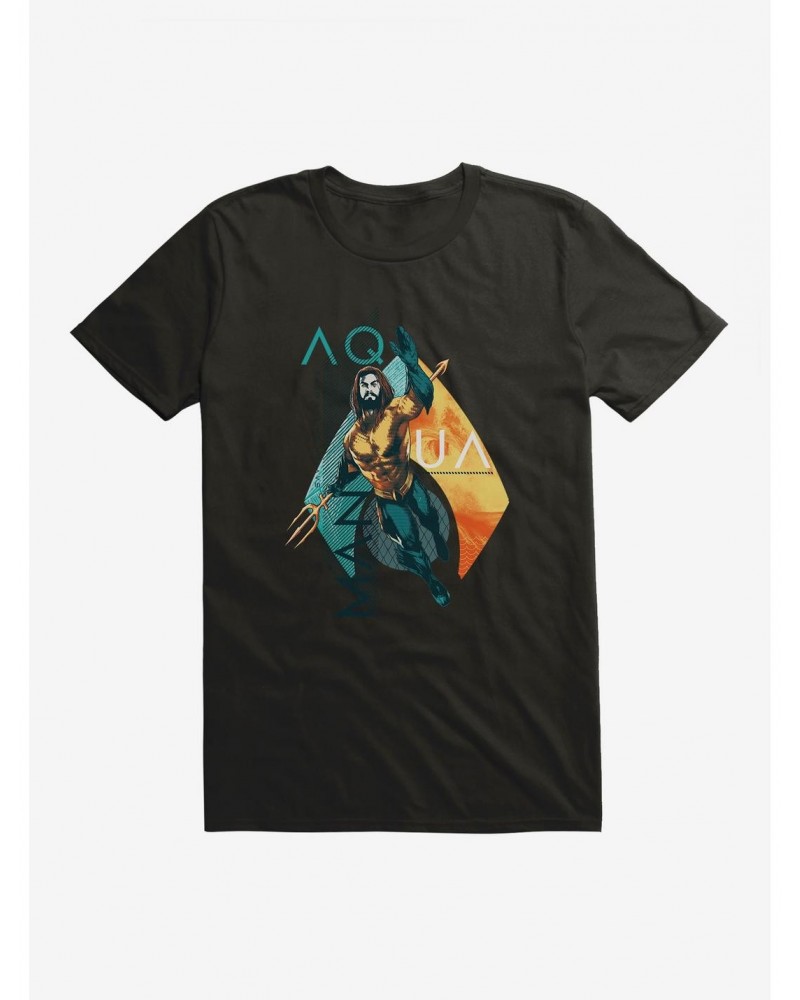 DC Comics Aquaman and Logo T-Shirt $9.18 T-Shirts