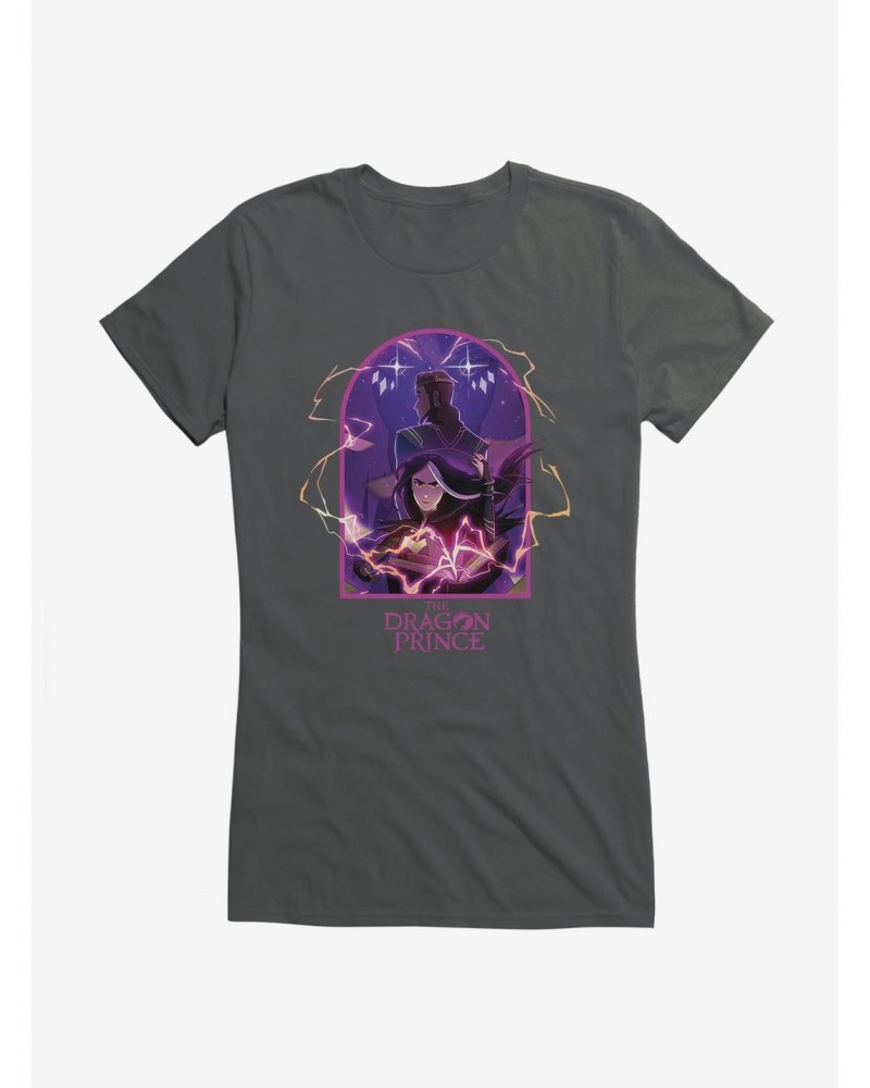 The Dragon Prince Claudia And Viren Girls T-Shirt $7.77 T-Shirts