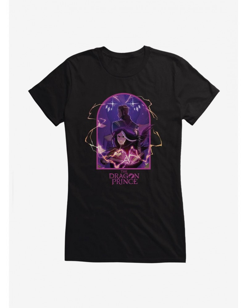 The Dragon Prince Claudia And Viren Girls T-Shirt $7.77 T-Shirts