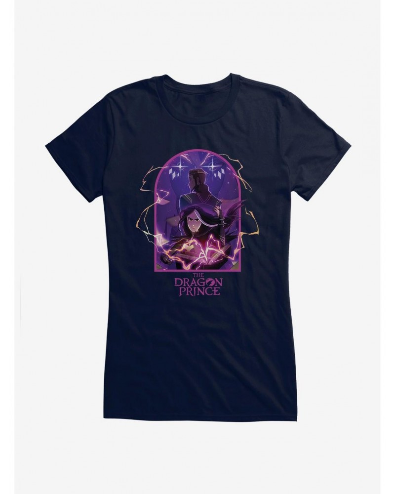 The Dragon Prince Claudia And Viren Girls T-Shirt $7.77 T-Shirts