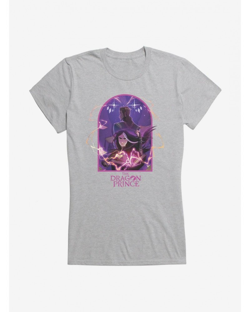 The Dragon Prince Claudia And Viren Girls T-Shirt $7.77 T-Shirts