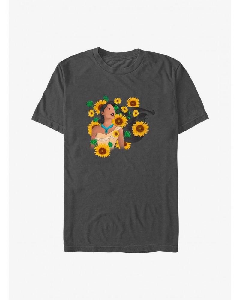 Disney Pocahontas Earth Day Floral Princess T-Shirt $8.03 T-Shirts