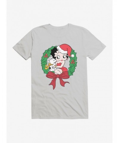 Betty Boop Pudgys Wreath T-Shirt $7.84 T-Shirts