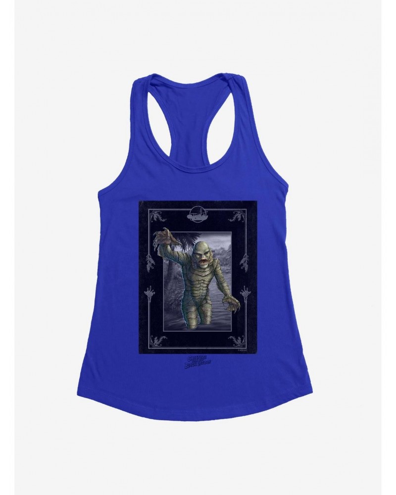 Universal Monsters Creature From The Black Lagoon Out The Water Girls Tank $8.22 Tanks