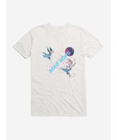 Space Jam: A New Legacy Bugs Bunny And Sylvester Cat Mad Hops T-Shirt $8.60 T-Shirts