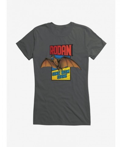 Godzilla Sonic Boom Strike Girls T-Shirt $6.97 T-Shirts