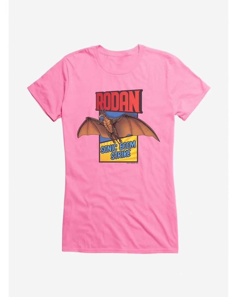 Godzilla Sonic Boom Strike Girls T-Shirt $6.97 T-Shirts