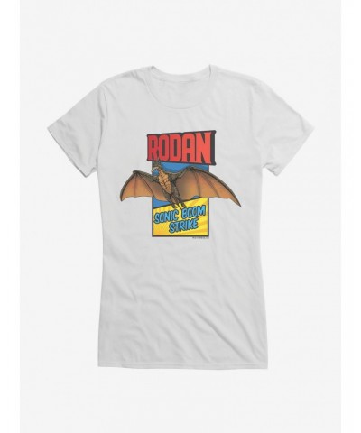 Godzilla Sonic Boom Strike Girls T-Shirt $6.97 T-Shirts