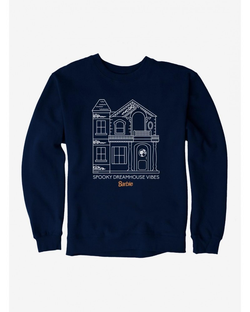 Barbie Haloween Spoky Dreamhouse Vibes Sweatshirt $9.74 Sweatshirts