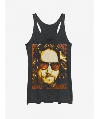 The Dude Text Poster Girls Tank $9.53 Tanks